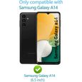 Verre Trempé Compatible avec Samsung Galaxy A14 Film Protection Écran Ultra Résistant aux Rayures Protecteur de Téléphone Port[795]-3