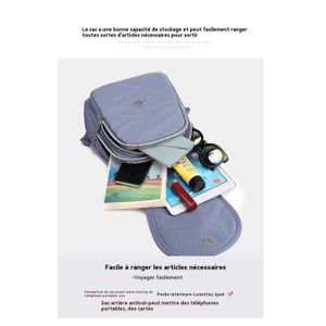 Sac à Dos Gabs Femme - Cuir Bleu Nuit - Neuf - Fabriqué En Italie