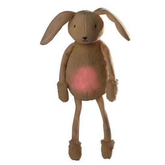 lapin peluche lumineux