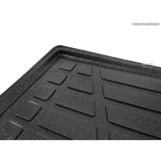 Tapis De Coffre MOTOS Pour Kia E-Niro I 2019-2022 - PE Résistant, Protection Salissures, Bords Surélevés