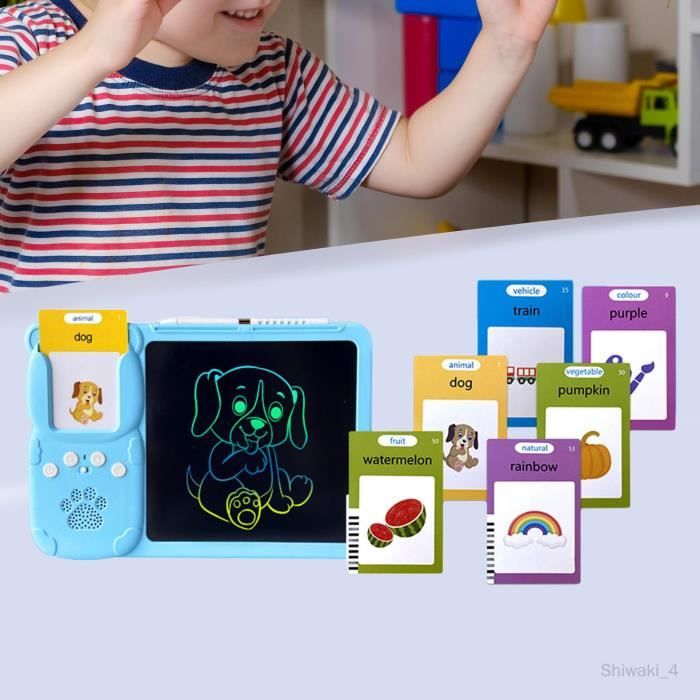 Tablette D'écriture LCD Pour Enfants - 2 Pack Coloré (bleu Et Rose) - Écran 10 Pouces - Idéal Pour Dessin, Jeu Et Apprentissage De 2 à 8 Ans - 3