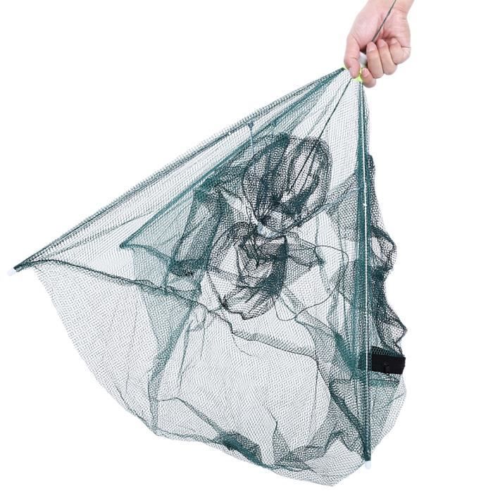 Piège à Appâts Pliable Pour Crabes/écrevisses - Filet Nylon - Taille 6/8/12 Trous - Pêche