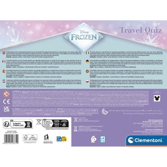 CLEMENTONI - Pupitre éducatif - La Reine des Neiges - Cdiscount Jeux ...