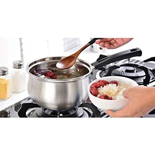 Westinghouse Faitout Induction - 24cm Casserole Tout Feux Avec Couvercle Marbre Noir