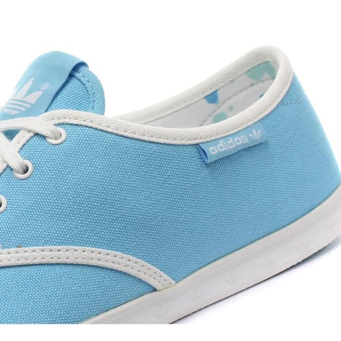 Baskets Adidas Originals Adria PS Femme Bleu Textile Lacets Bleu ADIDAS Cdiscount Chaussures