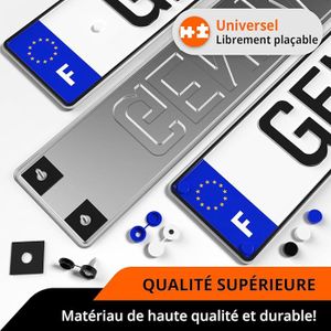 Lampa Lot De 50 Rivets Aveugles Aluminium Bleu Pour Support Plaque Immatriculation