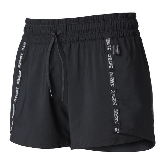 REEBOK Short Wor Myt - Femme - Noir