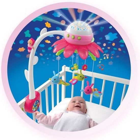 Cotoons Mobile Fleur Rose Cdiscount Puericulture Eveil Bebe Cotoons Mobile Fleur Rose Cdiscount Puericulture Eveil Bebe