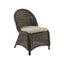 Chaise De Jardin En Resine Tressee Betong Gris Hesperide Achat