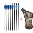 SHARROW 24pcs Pointes de Flèche Conseils Points de Champ de Flèche 75 Grains Broadheads pour Tir à larc Flèches de Carbone SHARROW 24pcs Pointes de Flèche Conseils Points de Champ de Flèche 75 Grains Broadheads pour Tir à larc Flèches de Carbone