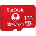 Carte mémoire flash - SanDisk - 128 Go - Micro SDXC - pour Nintendo Switch-0