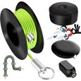 Tire fil | passe fil magnetique | aiguille tire fil | Tire cable, guide fil magnétique, bricolage electricien, zezzo wiremag puller-0