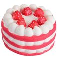 1pc jouet de gâteau à rebond lent belle faux ornement de pour enfants en bas âge   MOULE A GATEAU-MOULE DE PATISSERIE QUI8850-0