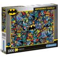 Puzzle Impossible 1000p DC comic - Clementoni - 69 x 50 cm - Pour Adulte-0