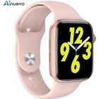 Montre Connectée AINUEVO IP68 Étanche Femme Smartwatch Bluetooth 4.0+3.0 - Or Rose
