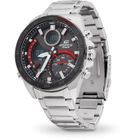 Casio Edifice Toro Rosso Montre Numérique / Analogique Bluetooth pour Homme ECB-900DB-1AER 48mm