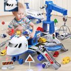 SOGIOL Avion Jouet Transporteur Véhicules Jouets,Cadeau pour Enfant Jouet Enfant 3 Ans Garçons,CAMION Jouets