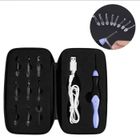 Vvikizy crochet LED Ensemble de crochets lumineux LED rechargeables par USB, outil de tricot avec pointes mercerie laine