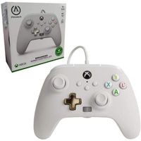 Manette filaire amelioree PowerA pour Xbox  Mist, blanc, manette de jeu, manette de jeu video filaire, manette de jeu, Xbox S