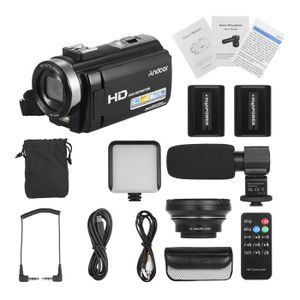 CAMÉSCOPE NUMÉRIQUE Option 2-caméra vidéo numérique HDV-201LM 1080P FH