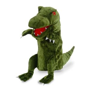1pc Dinosaur Marionnettes Marionnette Dinosaure en Peluche Dinosaure /à la Main Jouets Cartoon Marionnettes avec Animaux de Travail Bouche Jeu de r/ôle Jouet pour Enfants