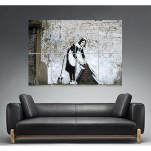 Banksy - What - 42x59,4 cm - AFFICHE - POSTER - Envoi Roulé - Cdiscount  Maison
