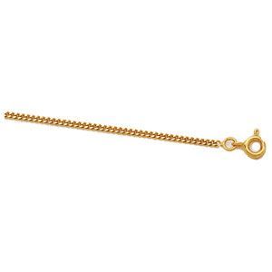 Chaîne En Or Jaune 18 Carats 50 Cm - Marque Mondepetit, 1.55g, Neuve Avec étiquettes
