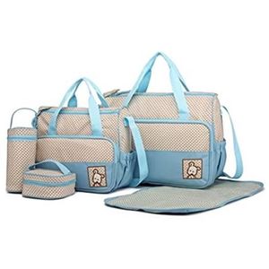 Lcy haute capacité 4 pcs Sac à dos Sac à langer Ensemble 