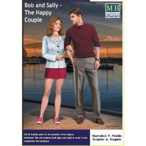 FIGURINE - PERSONNAGE Figurine Miniature Bob And Sally - The Happy Coupl