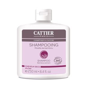 SHAMPOING Cattier Shampooing Moelle de Bambou Cheveux Secs 250ml