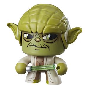 FIGURINE - PERSONNAGE Figurine Star Wars Mighty Muggs - HASBRO - Yoda - Caractérielles - Collection - Enfant 6+ ans
