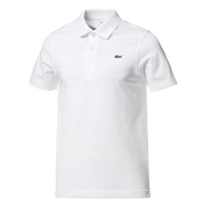 white lacoste polo shirt