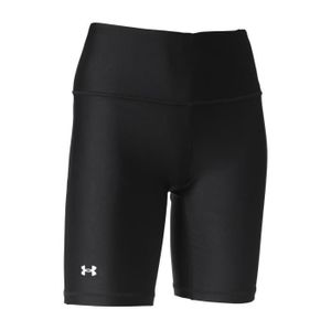 CUISSARD DE CYCLISME Short cycliste - Under Armour - Femme - Noir - HeatGear - 4-Way Stretch - Anti-Odour Technology