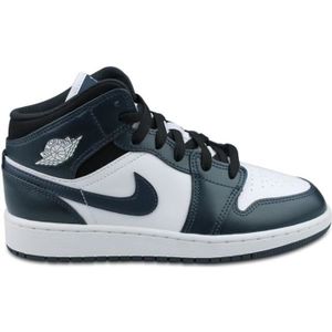 BASKET Basket Air Jordan 1 Mid Junior Marine 554725-411 -