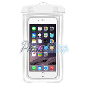 COQUE - BUMPER Sac Waterproof Blanc compatible Apple iPhone au Choix - iPhone 3 3G 4 4S 5 5S 5C SE 6 6S 6 Plus 6S Plus 7 7 Plus Phonillico®