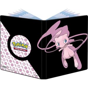 CARTE A COLLECTIONNER Cahier range-cartes Pokémon Mew Noir 180C - POKEMO