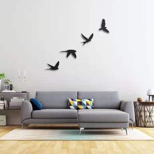 Grand colibri en fer forgé, décoration murale aux couleurs vives pour  intérieur ou extérieur, maison, chambre, bureau, jardin - 4 p - Cdiscount  Maison