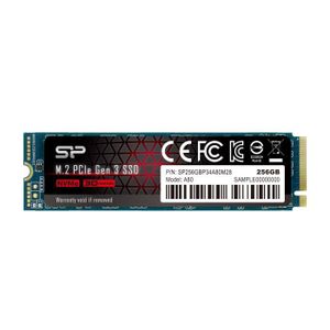DISQUE DUR SSD SSD Interne - PCIe Gen 3x4 Format M.2 - 256 Go ( P