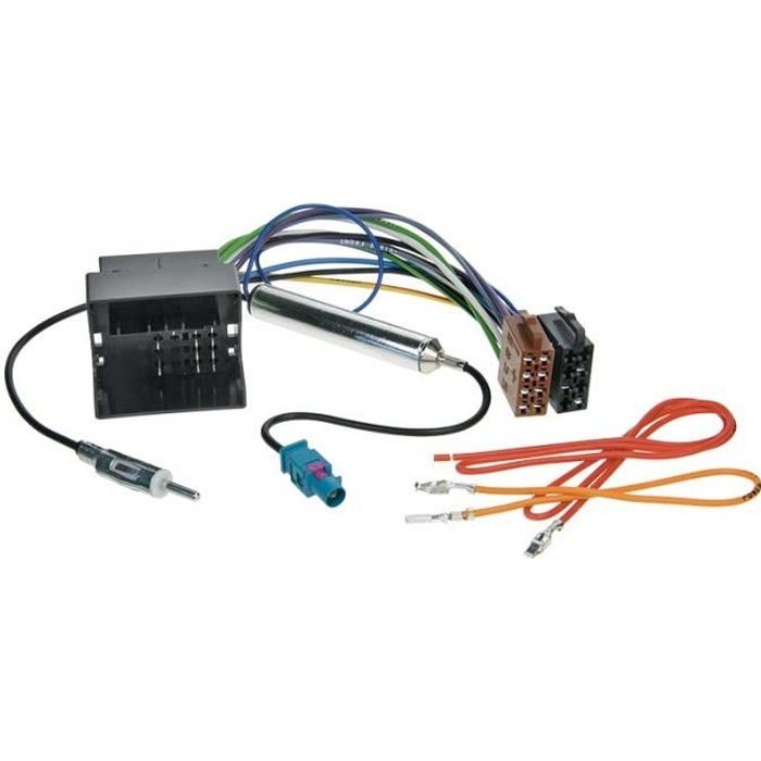 Sound way - Câble Adaptateur Faisceau autoradio fiche ISO Radio Compatible  avec Nissan, Honda, Suzuki, Acura, Fiat 16 sedici, Opel Agila