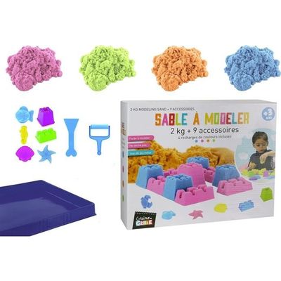 Sable Magique Propre Et Non Toxique - Pot De 300 G Ou 500 G, Pour Enfants Dès 3 Ans, Facile à Modeler Et Stimuler La Créativité