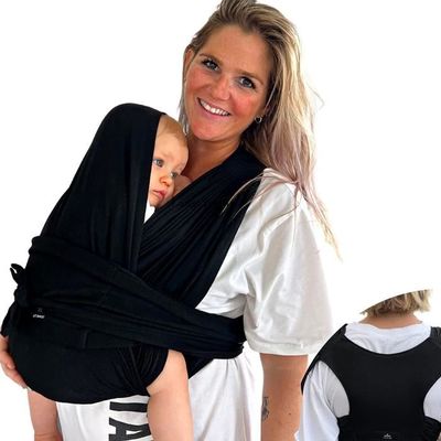 Nissanou porte bébé echarpe de portage sans noeud 2025