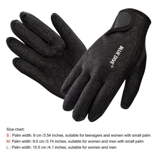 Gants De Plongée Thermiques – Antidérapants, Avec Sangle Réglable, Pour Surf, Canotage, Natation (hommes Et Femmes) - 9