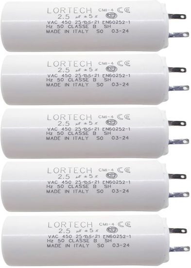2,5HS Motorkondensator Rollladenkondensator 2,5uF 2,5µF 400V f. Rollladenmotoren