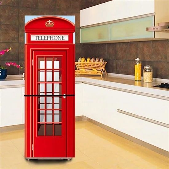 Autocollant Vinyle Pour Frigo – Blanc Mat 60x150 Cm – Décoration Facile Pour Cuisine, Bureau, Meubles Lisses