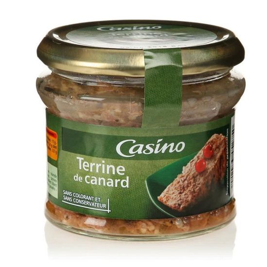Terrine de canard en bocal 180g Cdiscount Au quotidien