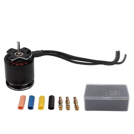 Moteur Brushless Mini Z 3500 KV Pour Voiture RC 1/24 1/28 - Haut Couple, Dissipateur Aluminium, Roulements Rapides