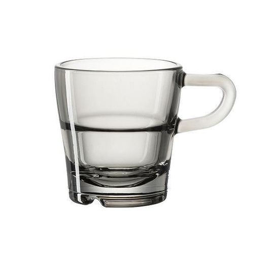 Set De 6 Tasses à Café En Verre Leonardo SENSO - Empilables, Micro-ondes Et Lave-vaisselle - 3