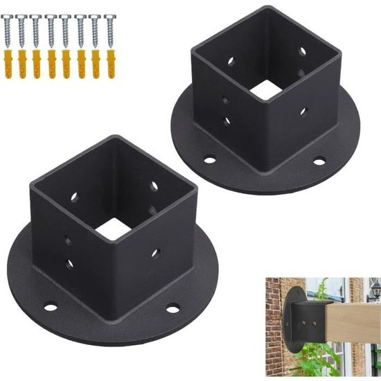 2 Vis à Métaux Hexagonales M8x16 Mm – Filetage à Gauche, Acier Noir Qualité 8.8