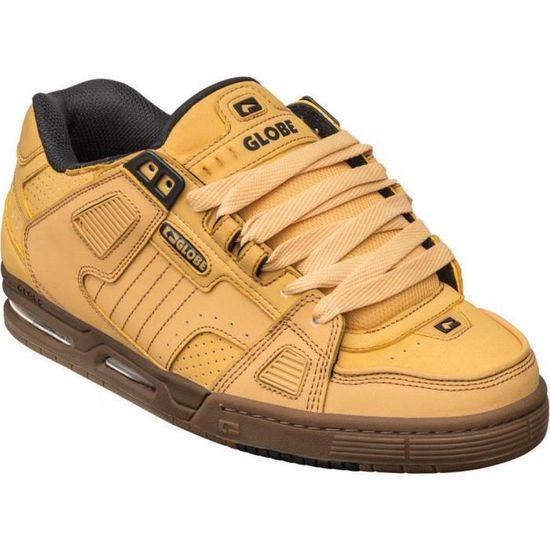 Baskets GLOBE Sabre Homme Jaune Synthetique Jaune Cdiscount Chaussures