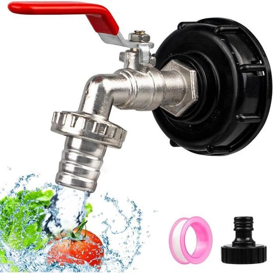 Robinet Cuve 1000L,Robinet Cuve 1000L Plastique Robinet En Laiton De